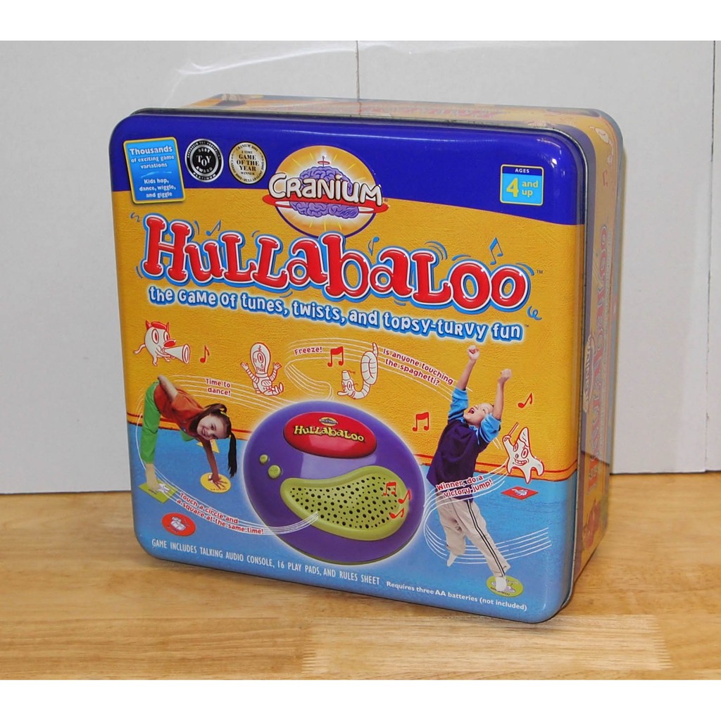Đồ chơi game trí tuệ & vận động: 99% Bộ game Cranium HULLABALOO HỘP KẼM