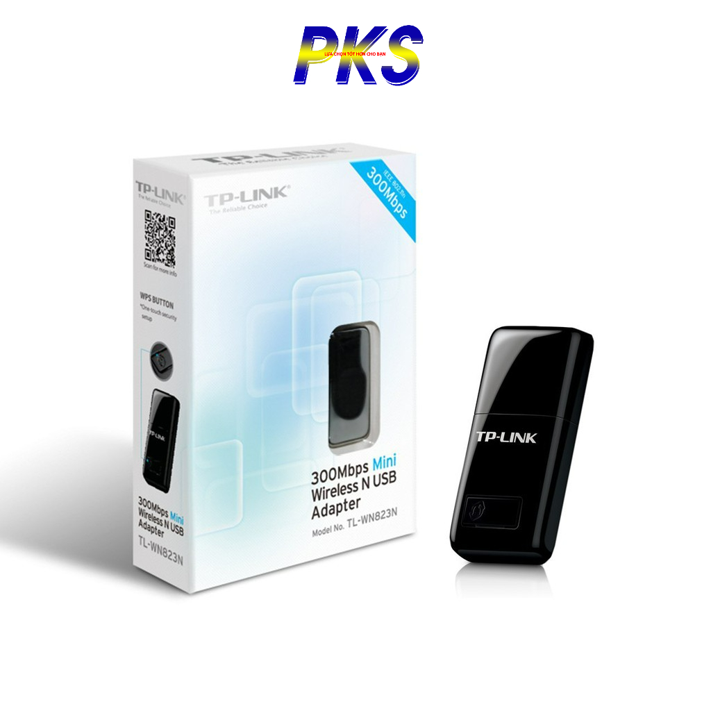 Bộ Thu Usb WiFi Không Dây TPLink TL-WN823N 300Mbps - TPLink 823N - 823N