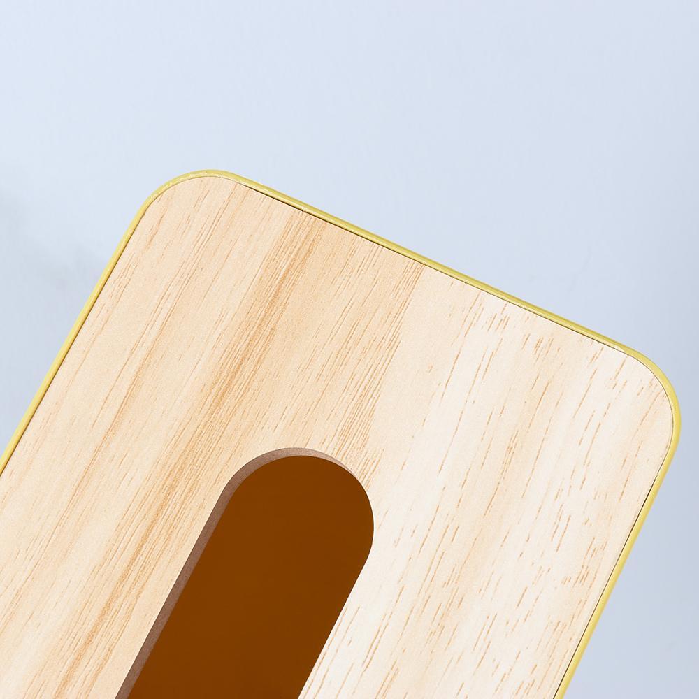 PATH Hộp Đựng Khăn Giấy Bằng Gỗ Họa Tiết Hoạt Hình Dễ Thương Ốp