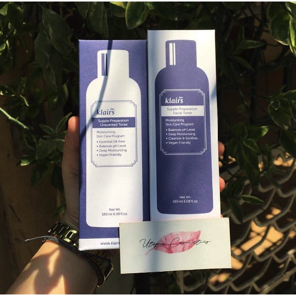 Nước hoa hồng Klairs