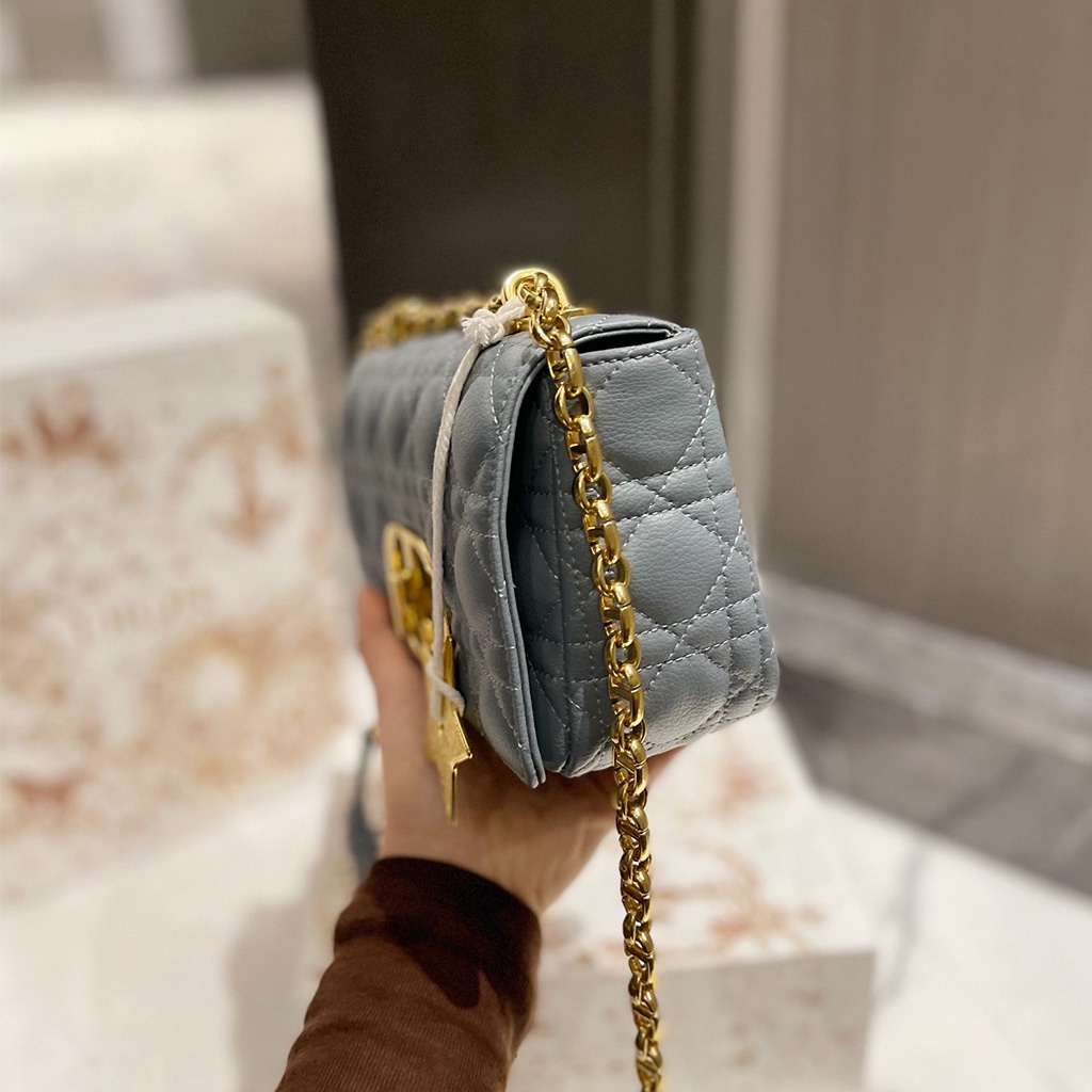 YIYD Dior Classic Caro Crossbody Bag Ladies Fashion Shoulder Bag Small Star Pendant  2022