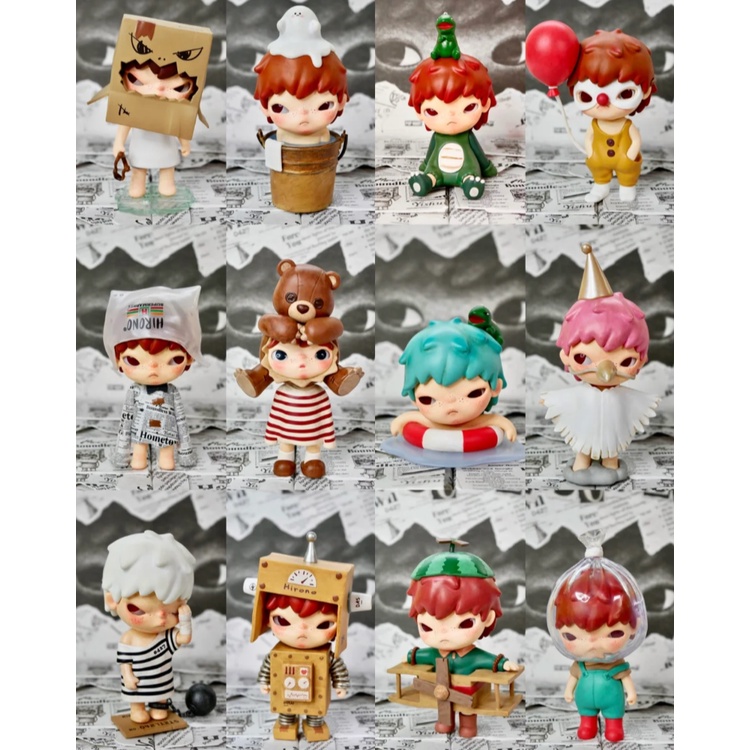 Búp Bê POPMART Hirono Little Mischief Series Trang Trí