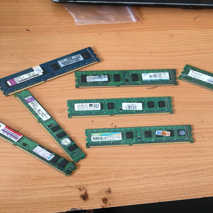 DDram3 2G dùng cho máy tính bàn - DDram3 2G bus 1600 1333 (cũ bóc máy) Nhiều mã khách nhau | BigBuy360 - bigbuy360.vn