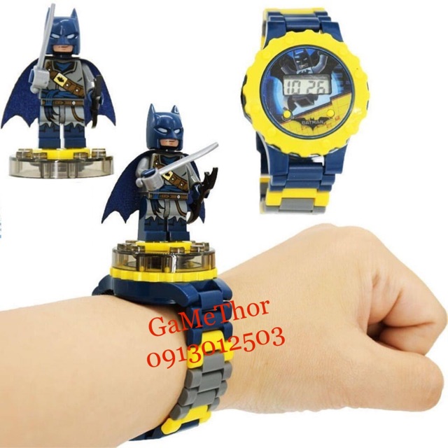 Đồng hồ lắp ghép Batman Ninjago Kitty Pony Lol Huil