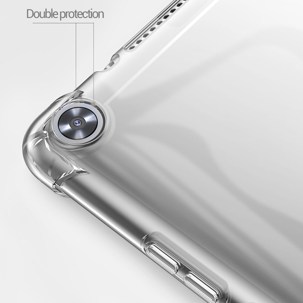 Ốp lưng Máy Tính Bảng Samsung Galaxy Tab A 8.0 2019  SM-T290 SM-T295  Chống sốc silicon chống bám Trong mờ | BigBuy360 - bigbuy360.vn