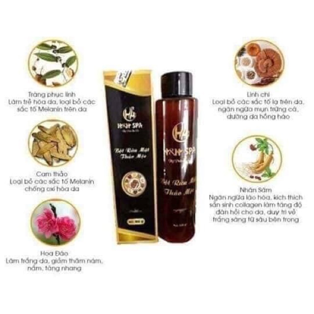 Bột rửa mặt thảo mộc H&H SPA