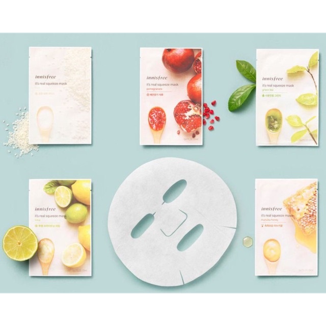 Mặt Nạ Trắng Da Sạch Nhờn Benew Innisfree Hàn Quốc 22g