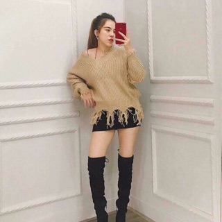 [kèm video] Bốt đùi cao gót thời trang nữ