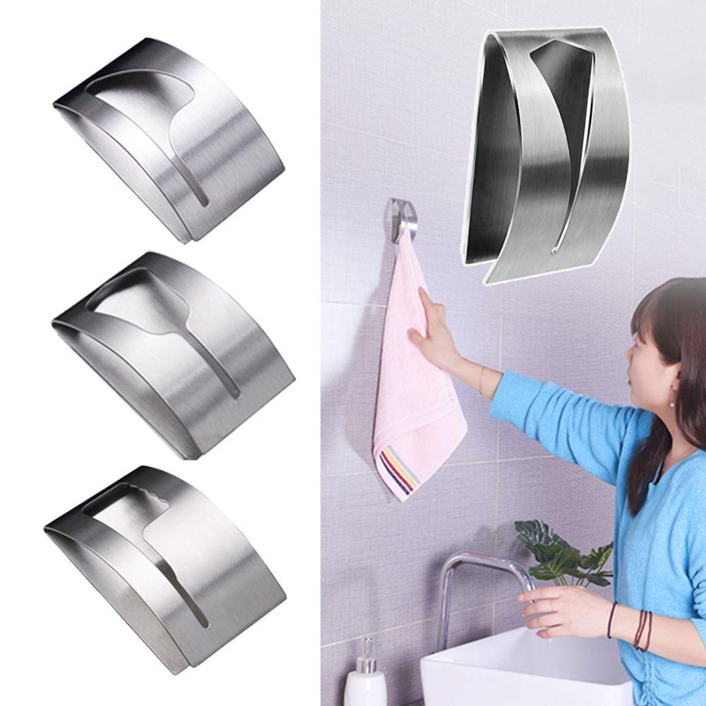 Jane Móc Treo Khăn Gắn Tường Cho Nhà Bếp|Miếng Dán Trang Trí Phòng Tắm Tự Dính Tiện Lợi