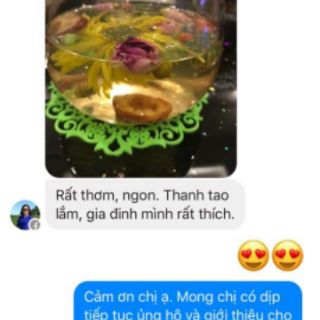 SET TRÀ MIX HOA CÚC + HOA HỒNG