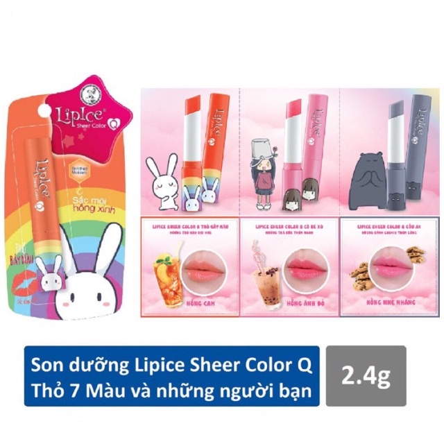 [hồng cam] Son lipice dưỡng ẩm chuyển màu chống nắng SPF16 Maybelline BabyLips  1.7g
