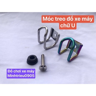Móc treo đồ xe máy chữ U