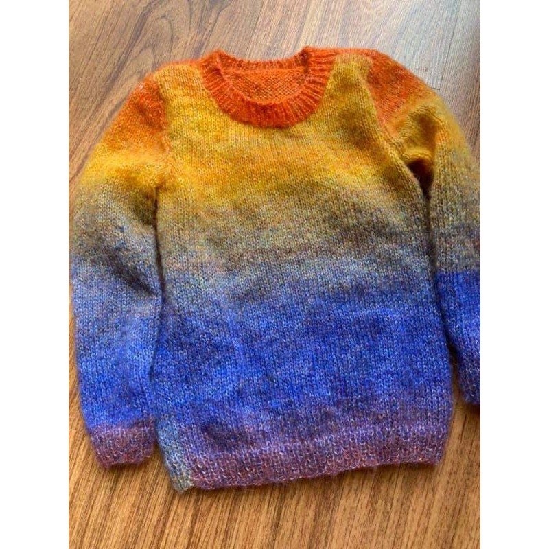 Len mohair agnes cầu vồng