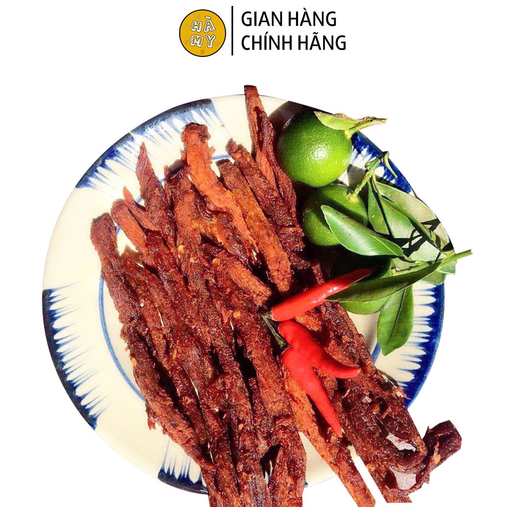 Khô bò que đóng hũ 250g đồ ăn vặt Hà My | BigBuy360 - bigbuy360.vn