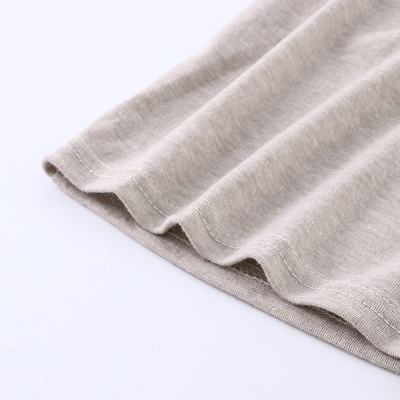 NUZIRO  Áo thun  tay ngắn cổ tròn màu trơn dễ phối đồ cho nữ