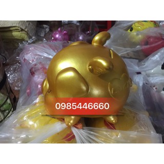 Lợn đất, heo đất thiên thần 2019 size to ( ẢNH THẬT)