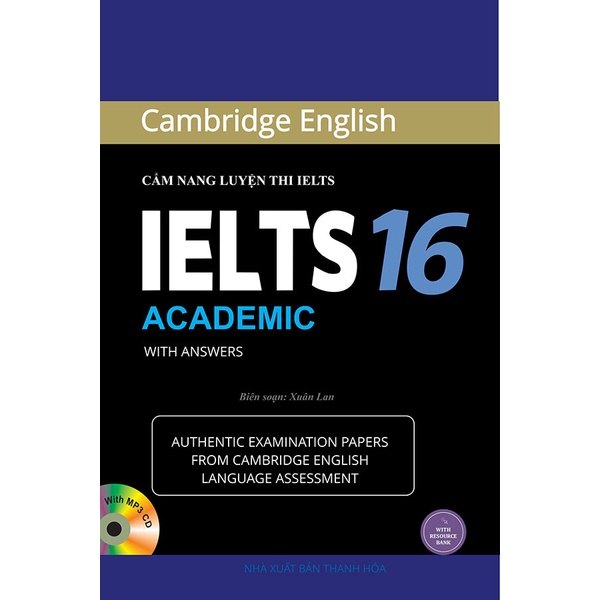 Sách - Cambridge IELTS Practice Tests 16 song ngữ thumbnail