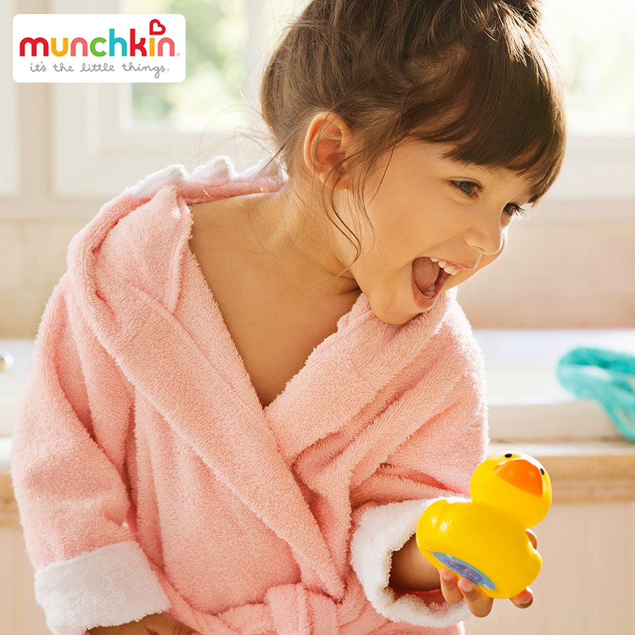 Vịt vàng báo hiệu nước nóng MUNCHKIN (đo nhiệt độ nước tắm cho bé)