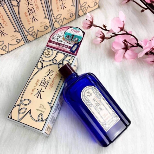 Nước hoa hồng lotion Bigansui meisoku giảm mụn nội địa Nhật Bản 90ml | BigBuy360 - bigbuy360.vn