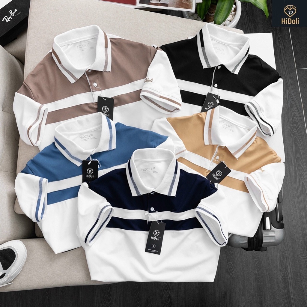 Áo polo nam cổ bẻ cộc tay, áo thun polo nam vải cá sấu Cotton co giãn 4 chiều chuẩn form VINTINO PL2