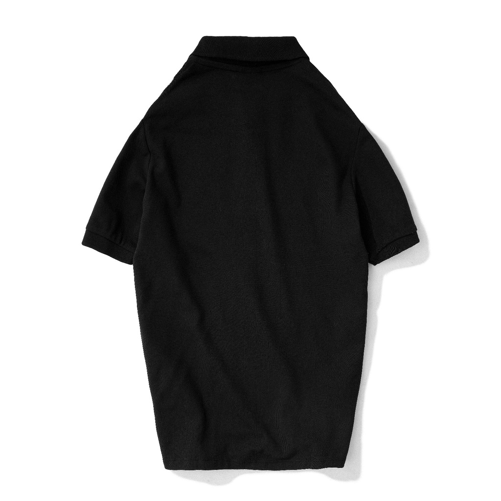 Áo Thun POLO Trơn basis Nam KSM Menswear Tay Ngắn có cổ trụ bẻ đẹp vải cá sấu Cotton dày mịn PL736