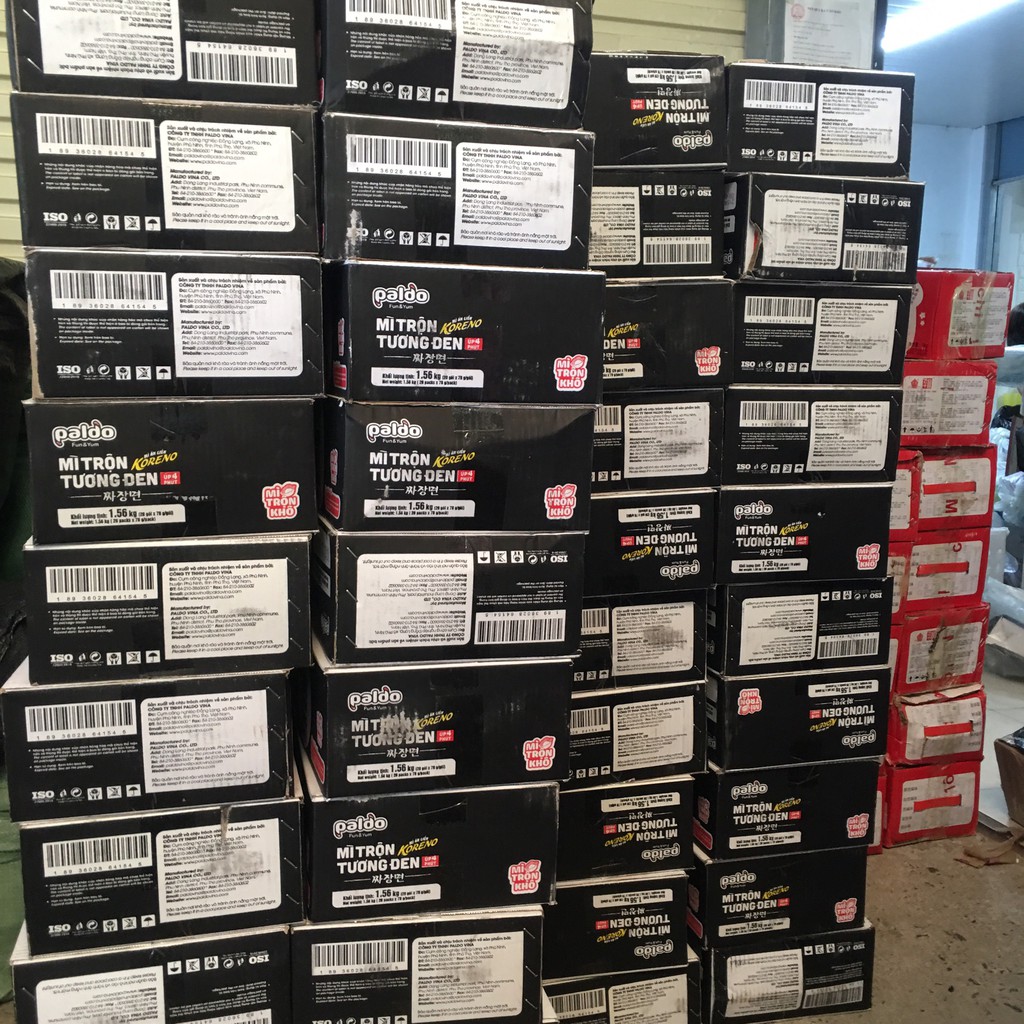 Mỳ trộn tương đen không cay, mỳ tương đen gói 78g. | BigBuy360 - bigbuy360.vn