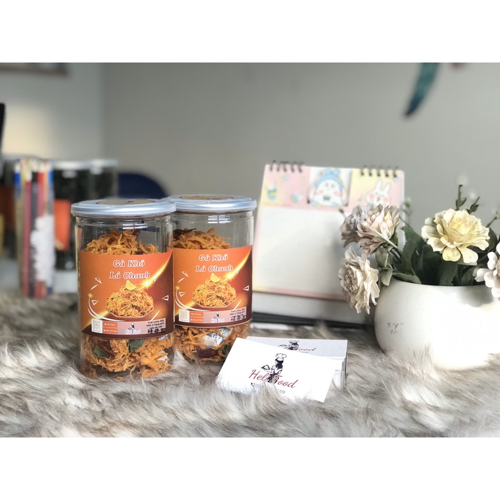 [Heli Food] Khô Gà Lá Chanh [200g] | BigBuy360 - bigbuy360.vn