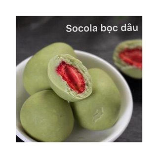 Socola bọc dâu sấy ( có sẵn)