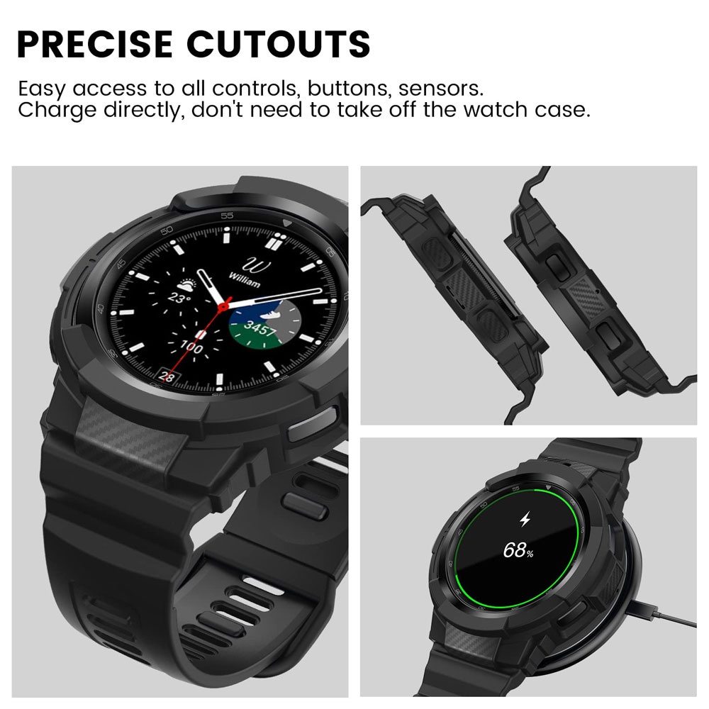 Dây Đeo Thay Thế Cho Đồng Hồ Thông Minh Samsung Galaxy Watch 4 Classic 46mm 42mm Galaxy Watch 4 40/44mm
