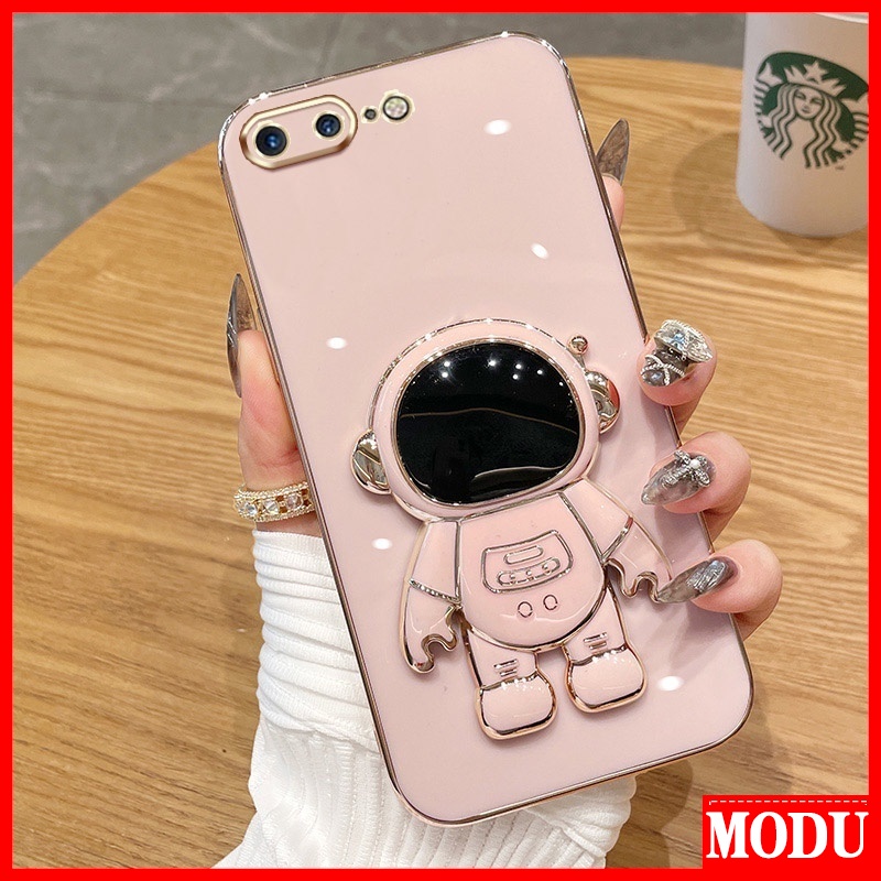 Ốp Điện Thoại Màu Macaron Có Giá Đỡ Cho iPhone 6 6S Plus 7 8 SE2020 X XS XR XS Max