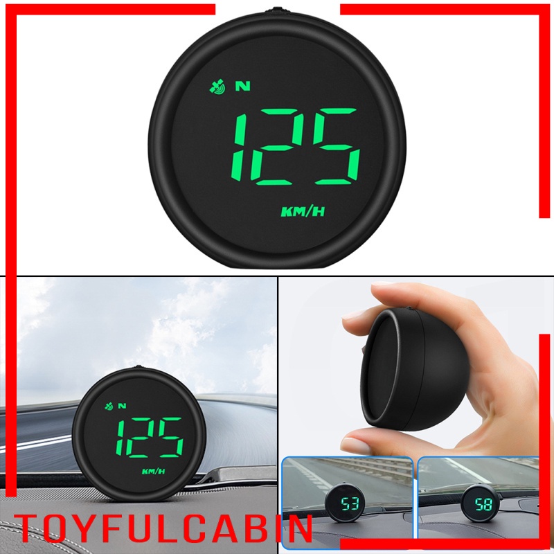 Đồng Hồ Đo Tốc Độ 4.5 &quot;GPS HUD 5V Cho Xe Đạp Điện