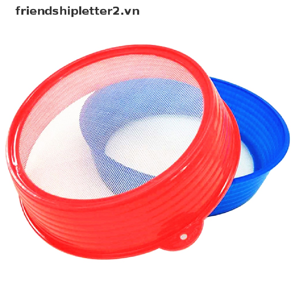 Dụng Cụ Rây Bột Bằng Nhựa Hình Tròn 19cm Chuyên Dùng