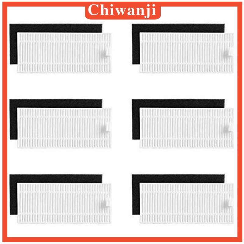 Bộ 6 Tấm Lọc Hepa Cho Robot Hút Bụi 11 + Robot