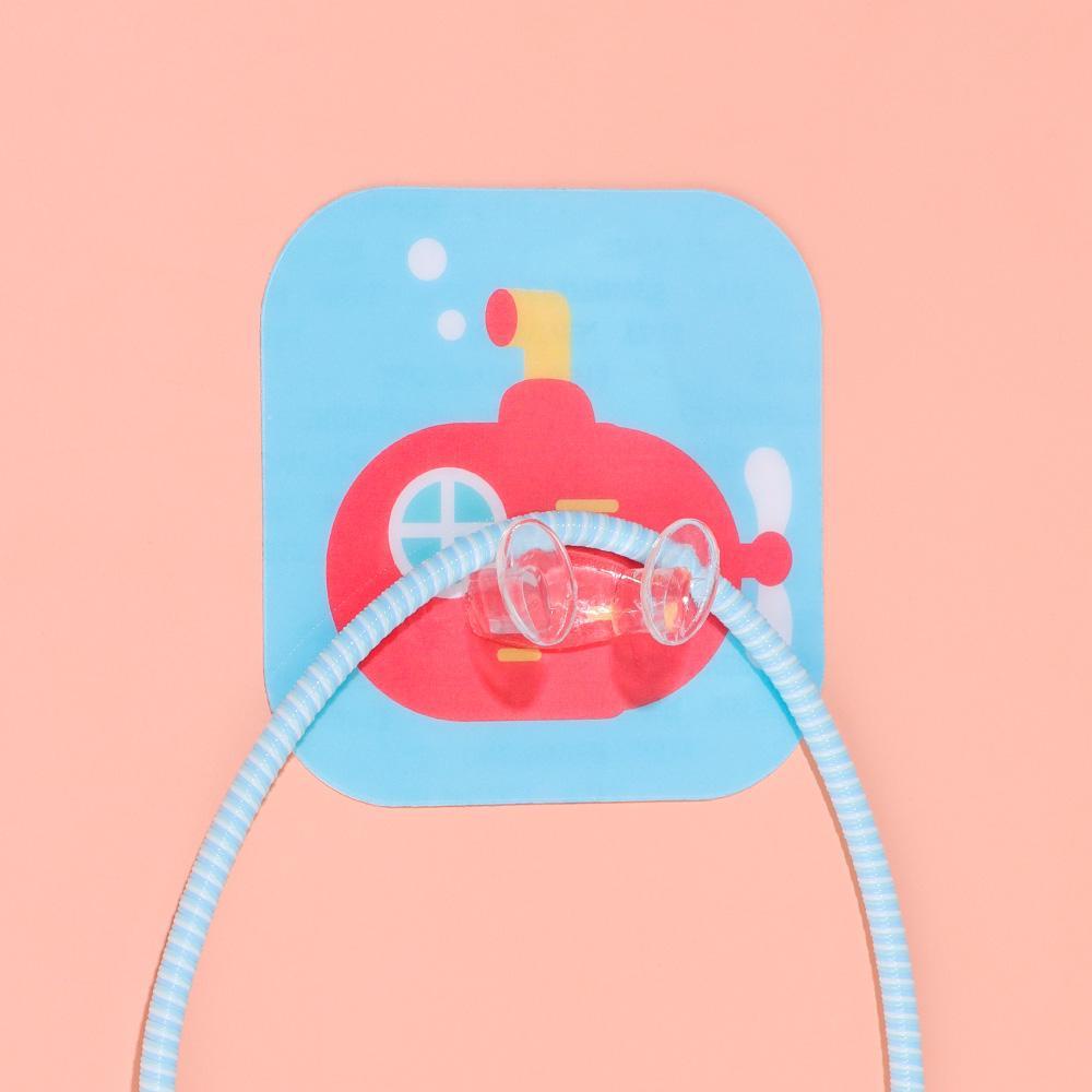Giá Đỡ Cố Định Dây Cáp USB Gắn Tường Đa Năng DAPHS|Kẹp Tóc Hình Thú Hoạt Hình Dễ Thương