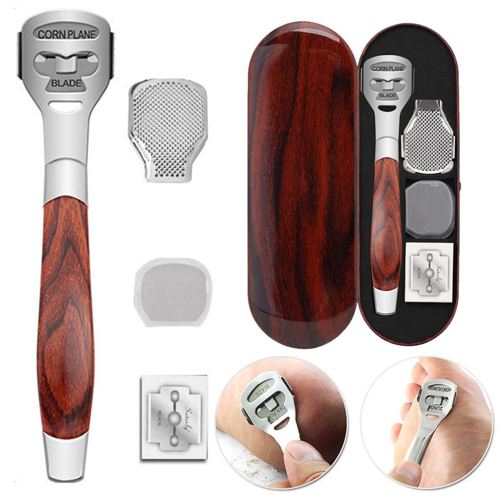 Dụng Cụ Dũa Móng Tay 10 Lưỡi Bằng Gỗ Thay Thế Tiện Dụng