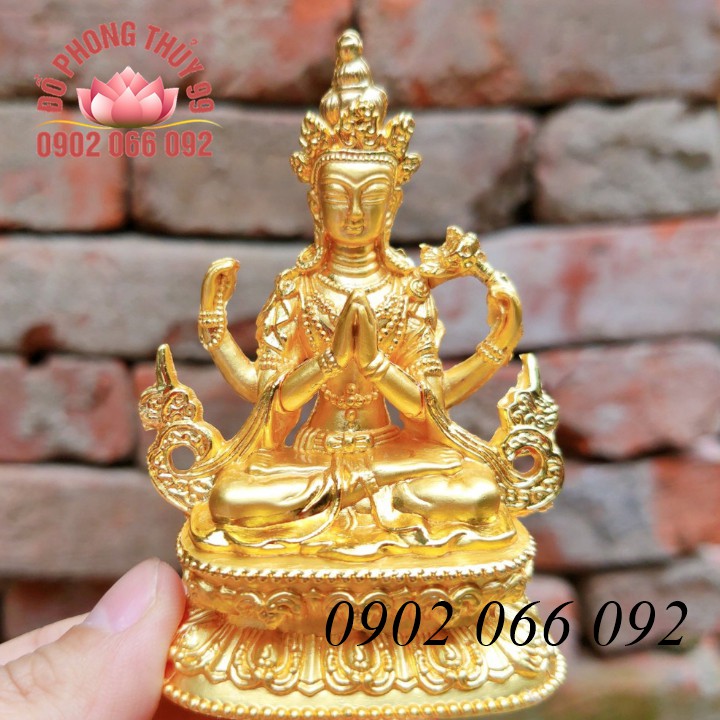 Tượng phật Quan Âm bồ tát mật tông