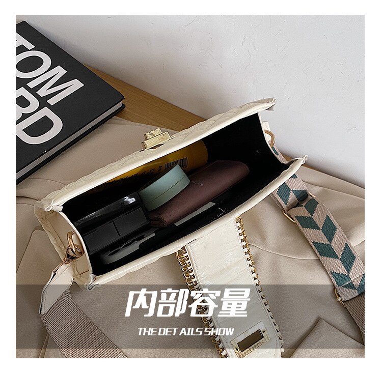 Túi xách JASMIN NOIR họa tiết caro thời trang cá tính cho nữ