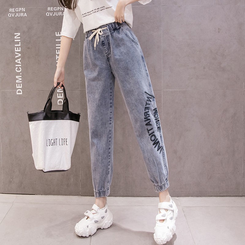 Quần Jeans Lửng Lưng Cao Co Giãn Cho Nữ Blxy520.Vn