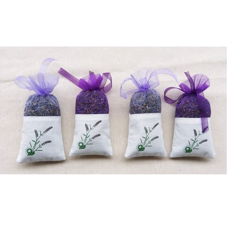 [Xả kho + free ship] Túi Thơm Hoa Oải Hương Lavender (Màu Tím)