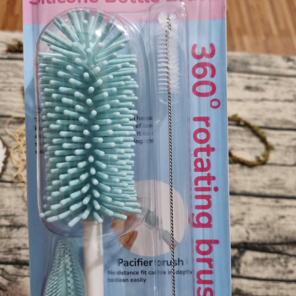 Cọ Silicon rửa bình cho bé Mum's Care