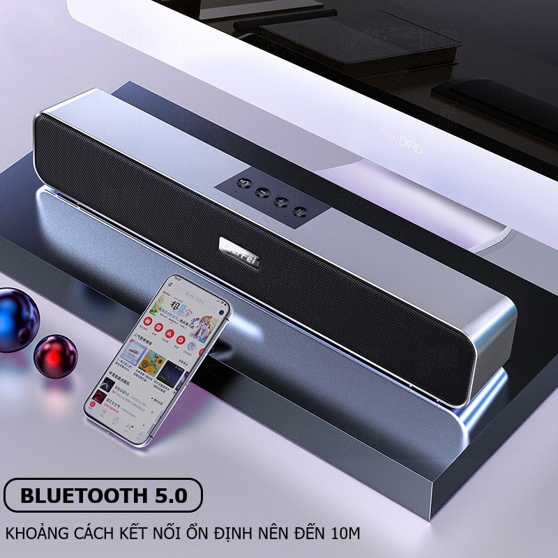 Loa Bluetooth 3503 Âm Thanh Vòm 6D Tương Thích Điện Thoại, Tivi, Laptop, Máy Tính Cho Thời Gian Chơi Nhạc 12 Tiếng