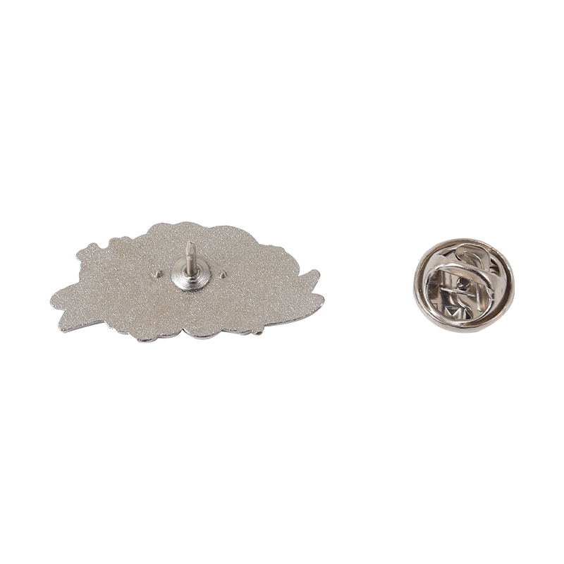 Ghim cài áo QIHE JEWELRY kiểu hành tinh cầu vồng thời trang đáng yêu