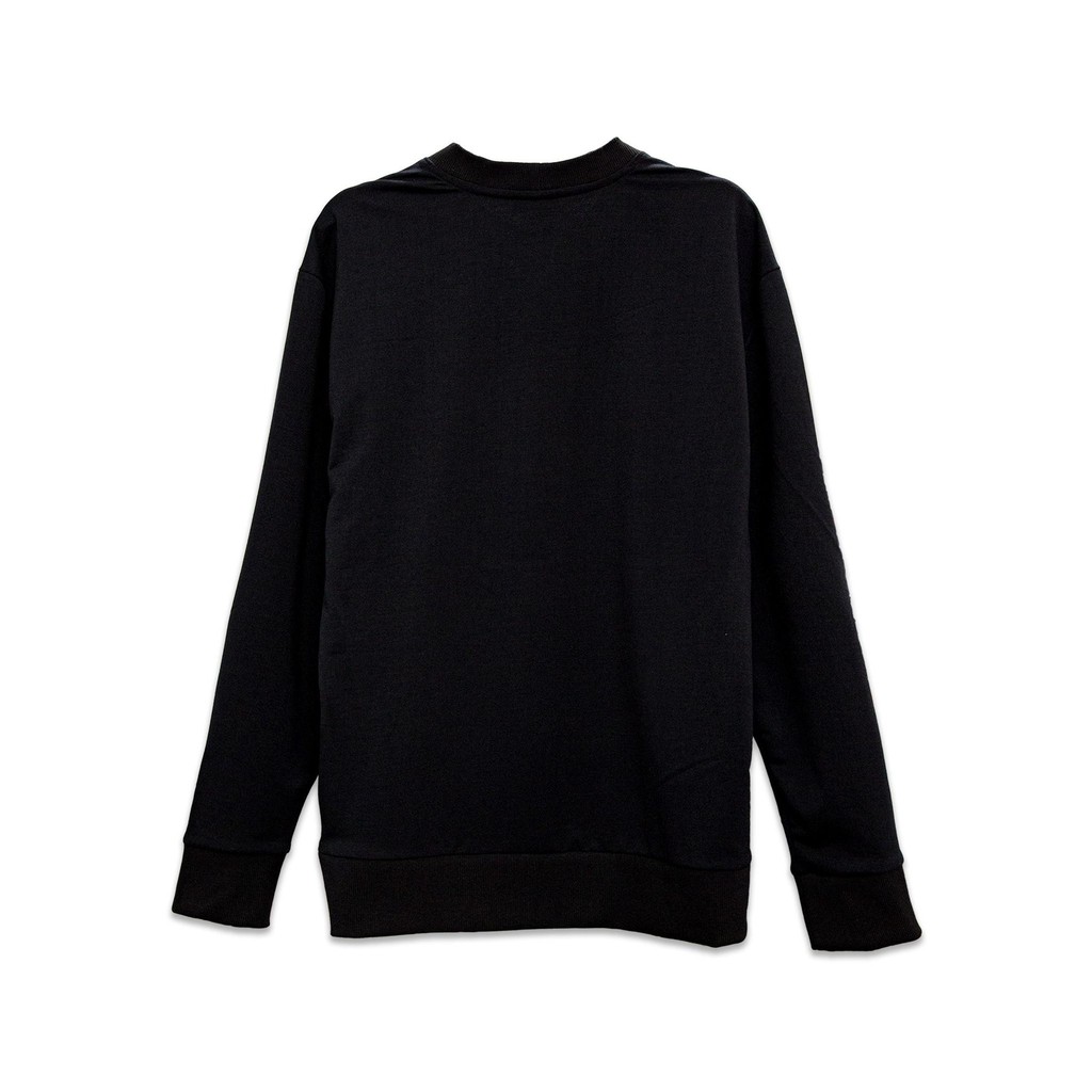 TeeHolic Áo Sweater Trơn Màu Đen Trắng