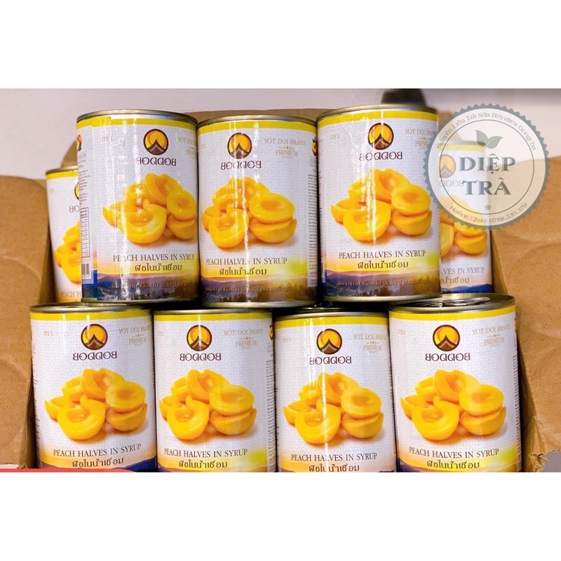 Đào ngâm Thái Lan Boddob