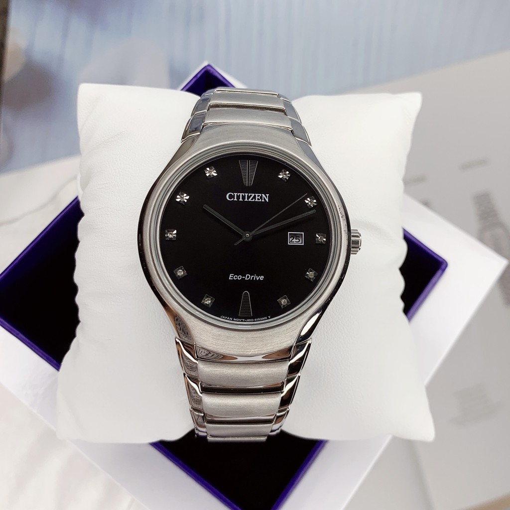 Đồng Hồ Nam CITIZEN AW1550-50E Paradigm Black Diamond Dial Men’s Watch Chính Hãng Tặng Dây Da Cao Cấp