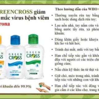 Nước Rửa Tay Green Cross Trà Xanh 250ml