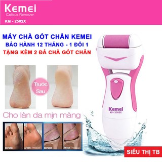 Máy Chà Gót Chân Kemei