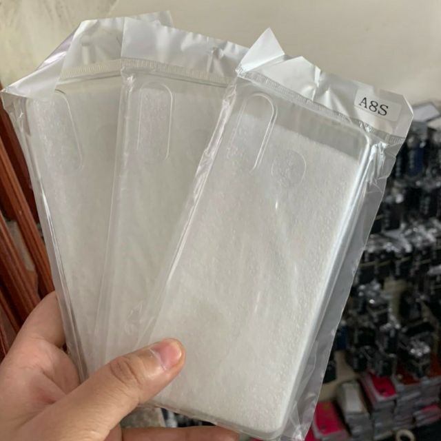 Ốp lưng samsung A8s dẻo silicon trong suốt