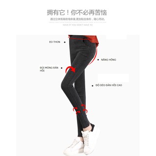 CAM KẾT HÀI LÒNG - Quần tregging cạp cao legging bút chì thon gọn chân phong cách mới hot.