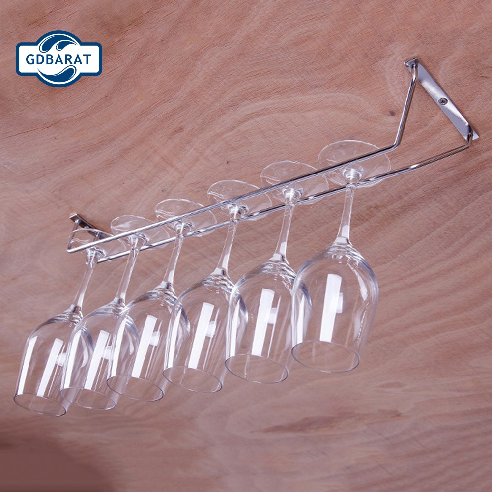 Giá Đỡ Ly Rượu Gắn Tường Tiện Dụng Cho Nhà Bếp / Quán Bar